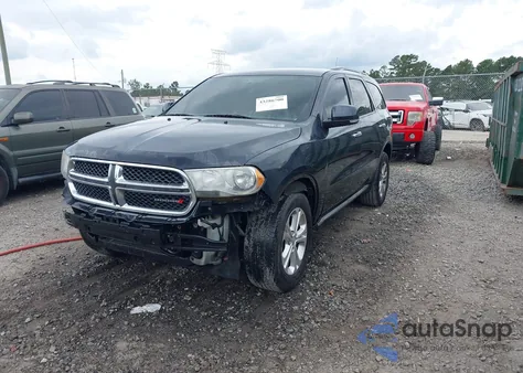 2013 Dodge Durango Crew z USA, uszkodzony, nr VIN 1C4RDHDG0DC666684